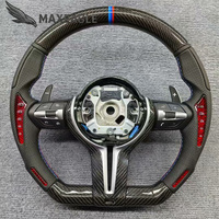 Personnalisation personnalisée Volant en carbone forgé Volant en fibre de carbone pour BMW E36 E46 E60 E70 E71 E90 E92