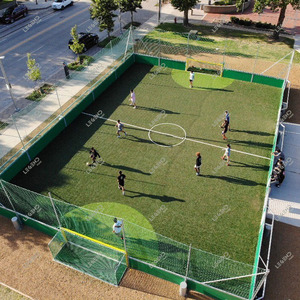 多機能サッカーフィールドのカスタマイズサッカースタジアムサッカーケージサッカーフィールド用のスポーツ用品のフルセット