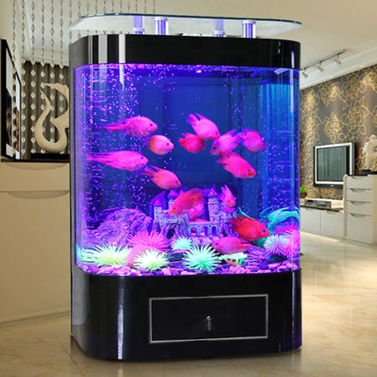 カスタマイズされた海洋大型200ガロン魚水族館、工場直販屋内家庭用