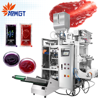 Machine d'emballage multilane de sachets de confiture confiture de myrtille, tartinade de fruit, sauce tomate 10g 20g miel