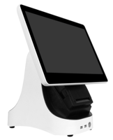 Caisse enregistreuse tactile de bureau avec imprimante thermique 58 mm, résolution 1366x768