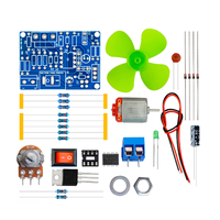 Kit DIY de contrôleur de vitesse de moteur DC LM358, carte de circuit pour la pratique de la soudure, module de formation aux expériences électroniques