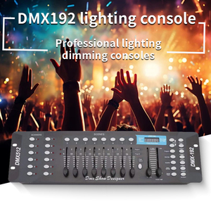 Yeni dayanıklı DMX 192 denetleyici <span class=keywords><strong>LED</strong></span> Par işık DMX512 sahne aydınlatma kumandası düğün için hareketli kafa ışık 12V 8A 6A - Product Image 3