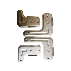 Conectores de acero inoxidable en forma de L para mesas plegables y accesorios de estanterías - Product Image 1