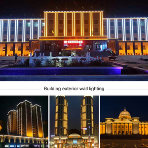 Luminaria LED Lineal de <span class=keywords><strong>Pared</strong></span> RGBW RGB de Alta Luminosidad, Impermeable IP65, 36, 48, 72 W, para Paisajismo, con Atenuación y Garantía de 3 Años - Product Image 6