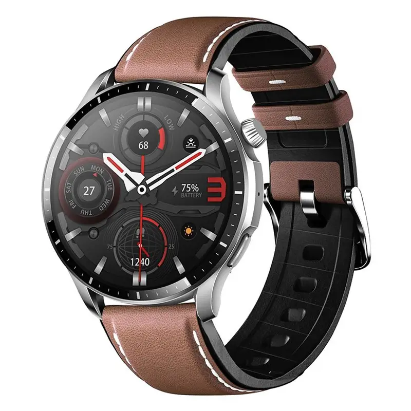 2023 yeni yüksek kalite LX301 Smartwatch yuvarlak retina IPS HD dokunmatik ekran BT çağrı Fitness Tracker reloj akıllı saat