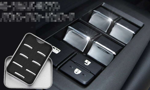 Autocollants décoratifs pour boutons de lève-vitres Highlander pour Toyota RAV4 - Product Image 3