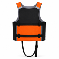 Gilet de flottabilité en néoprène 120-150N pour rafting en eaux vives, kayak, canyoning, usage commercial, ajustable