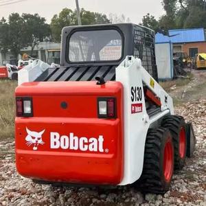 รถตักล้อยางมือสอง BOBCATS130 160 170 S300 S550 สภาพดี มีสินค้าในสต็อก - Product Image 5