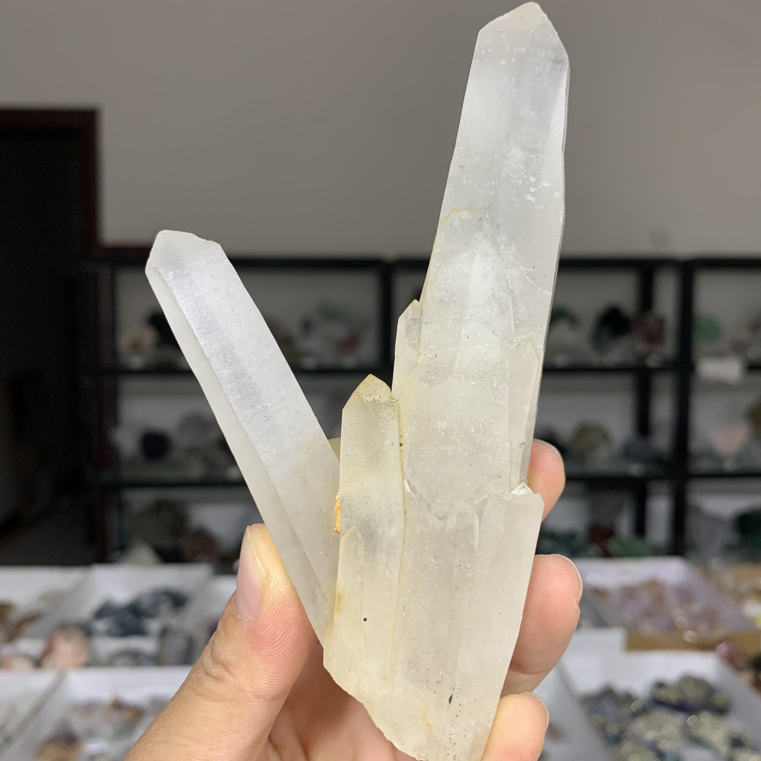 Point clair de quartz