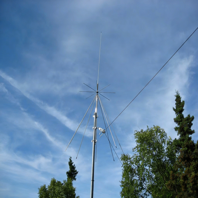 Omnidirectional 100% D130 Super Discone HF Broadband 25-1300mhz Base Station Antenna