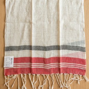 Premium 100% Cotton Woven Yarn-Dyed Checkered Plaid Long Summer Women's Soft Breathable Scarf Casual Formal Versatile Adult - Product Image 3