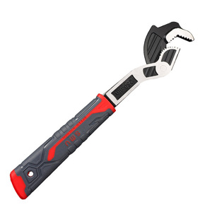 Adjustable Wrench Chrome Vanadium Steel 10 Inch Serrated Jaw Industrial Grade Anti-Slip Handle - Product Image 5