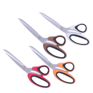 Customized 10 Inch Stainless Steel Titanium Coated Professional Fabric Sewing Cutting Best Tailoring Scissors
