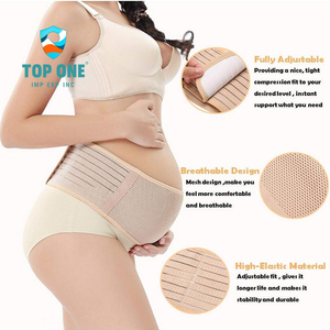 TopOne usine en gros ceinture de soutien de maternité pour les soins de santé abdominaux bande de ceinture de ventre de grossesse - Product Image 5