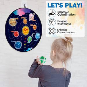 Çocuk atma yapışkan oyuncaklar ebeveyn-çocuk kapalı bulmaca etkileşim karikatür dart tahtası ile yapışkan top - Product Image 5