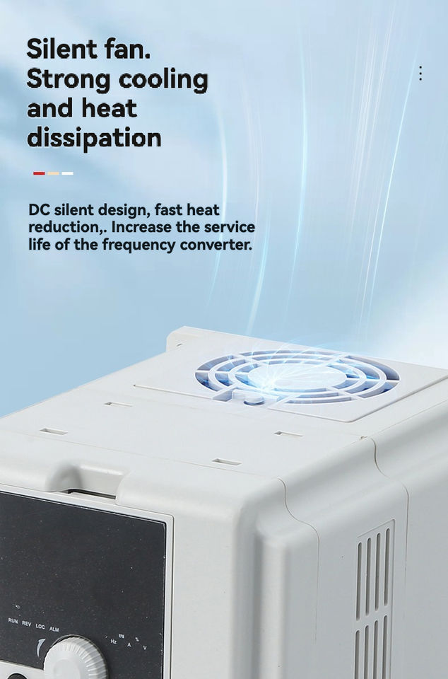 Drive 790 Series Single-Phase 3-Phase Vector Control 750W AC Inverter Frequency Regulation Speed Compressors 4KW VFD 380V