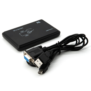 เครื่องอ่านบัตรสมาร์ทการ์ด RS232 แบบกำหนดโลโก้เองได้ รองรับมาตรฐาน ISO 14443A ตอบสนองรวดเร็ว สำหรับการจัดการบัตรประจำตัวและการบันทึกเวลาเข้าออก - Product Image 1