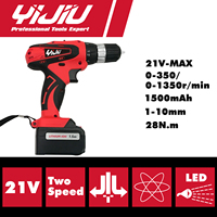 YIJIU YJCD 2103 perceuse électrique, tournevis électrique, perceuse Rechargeable, outil électrique au lithium
