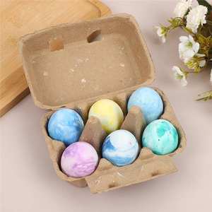 طباشير رسم للأطفال على شكل بيضة متعدد الألوان 6*4.5 سم للرسم والتلوين في الهواء الطلق - Product Image 6