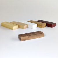 Flash Drive USB 2.0 Kayu Baru 1GB-128GB Kapasitas Tinggi Pendrive Kayu Bambu dengan Garansi 5 Tahun