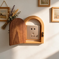 Autocollants décoratifs pour interrupteurs et prises murales, protections pour ouvertures murales, caches-bords embellissants, articles décoratifs mignons
