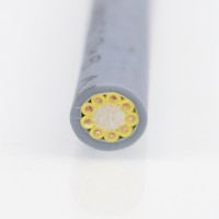 Cable de Control de Energía Flexible de Cobre con Aislamiento de PVC (Modelo YY 9*0.75) -20C~+70C para Máquinas de Automatización Industrial