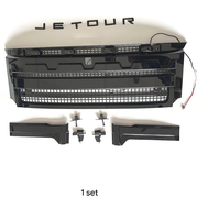 Kit de calandre avant noire modifiée pour Jetour Traveler T2
