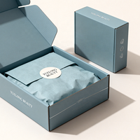 Boîte d'emballage écologique personnalisée pour cadeaux, artisanat, expédition, boîte en carton ondulé pour envoi postal