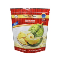 Op maat gedrukte hersluitbare stand-up pouch met ritssluiting voor gedroogd fruit en noten, van aluminiumfolie, vochtbestendig, voor voedselverpakkingen