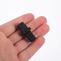 Embout fileté pour manche de balai, perche de balai, manche d'extension, accessoire de remplacement sécurisé et stable en ABS