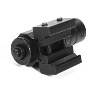 Visée laser rouge tactique réglable avec monture 11 mm, accessoire optique de chasse et de tir