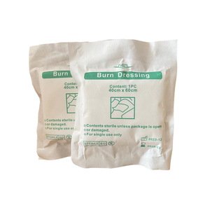 Pansement pour brûlures 40cm x 60cm stérile EO à usage unique pour premiers secours et couverture des plaies - Product Image 1