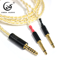 Câble audio HIFI XSSH YIVO pour casque, câble répartiteur Y 3,5 mm, rallonge 1 vers 2 mâles, câble équilibré pour écouteurs