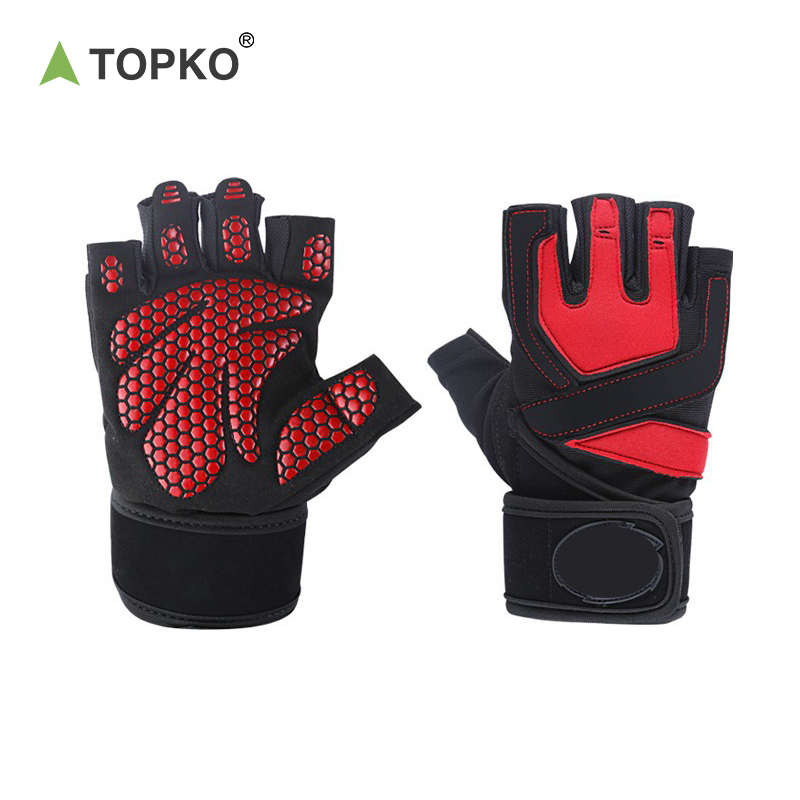 TOPKO Half Finger Neoprene Gym Fitness