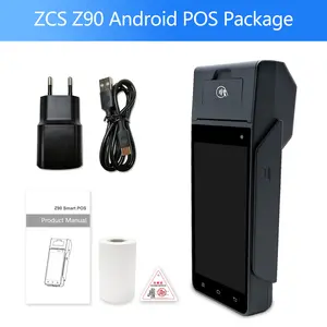 ZCS Z90 Android 7.1/12.0 GO 4G WIFI Android Handheld POS EDC-Karten-Swipe-Maschine mit Drucker-Pos-System