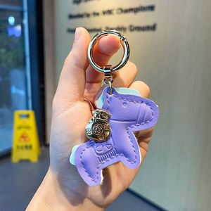 Fashion Leather Pony Pendant Keychain <b>Charm</b> Women Bag Pendant Key Chains Creative Lucky Horseback Money Bag Accessories <b>Keyring</b> - Product Image 6