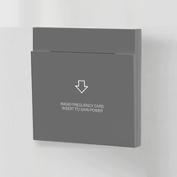 Carte Mifare 1k haute fréquence 13,65 MHz, étiquette intelligente pour hôtel, interrupteur d'économie d'énergie Euro, style luxueux haut de gamme