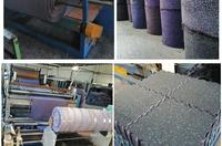 Tapis de sol en caoutchouc EPDM insonorisant et anti-vibrations pour tapis de course, machines à coudre, tables de mahjong, fitness - Épaisseur 10-25 mm