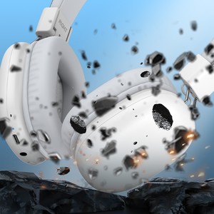 AWATRUE AT8 Kids <b>Wireless</b> Headphones, Foldable Over-Ear Headset with Safe Volume Limit HD ENC Mic - Product Image 4