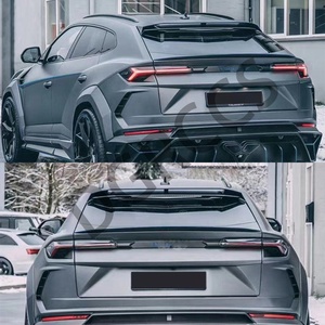 Alerón Trasero de Fibra de Carbono de Alta Calidad para Urus SUV, Alerón Central, Placa de Alerón Trasero, 2018-2021 - Product Image 4