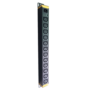 ตู้ตัด16A <span class=keywords><strong>32A</strong></span> PDU ทนทานมีซ็อกเก็ตอินเทอร์อินพุต C20 2U 1.5U 1U C13 12ช่อง - Product Image 5