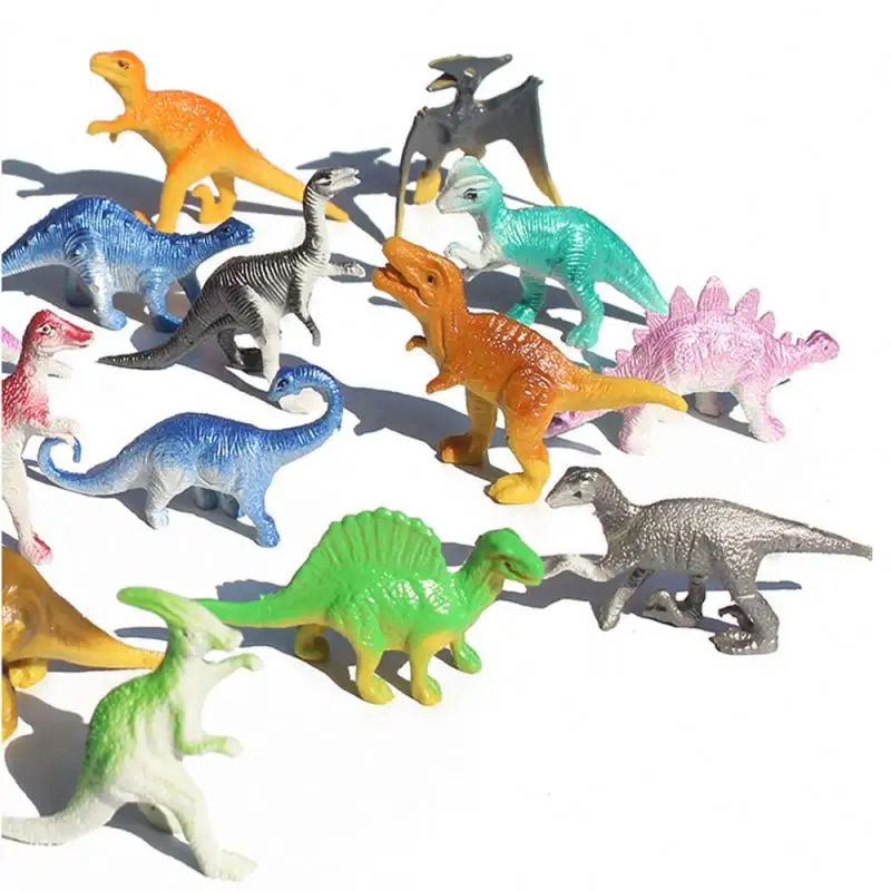 Neueste Plastiks imulation Tier Lernspiel zeug PVC Mini Dinosaurier Spielzeug Modell für Kinder