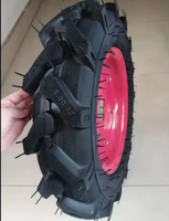 16 pouces 4.00-8 Micro Tiller pneu pneumatique roue en caoutchouc pour tracteur agricole et moissonneuse pièces de rechange