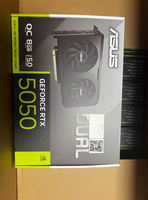 New and Original 5050 O8G Series 8GB GDDR6 Graphics Card 128bit Dual Fan High Performance Graphics Component Clean Condition