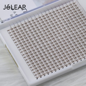 Ventilateurs de cils préfabriqués en fibre PBT 3D 4D 5D 6D, avec tige courte ou plate, pour volume - Product Image 2