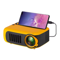 Meilleur vendeur Mini projecteur LED Full HD Smart WiFi 4K 1080p Portable Home Movie 1000 Lumens A2000 Projecteur holographique laser PC