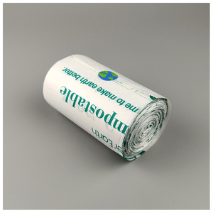 Sacs en plastique de stockage de nourriture plat facile de haute résistance Sacs clairs de rouleau de produit de LDPE pour l'épicerie et le supermarché - Product Image 2