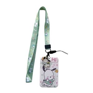 Insigne de dessin animé longue sangle porte-carte d'identité avec lanières de protection numérique avec sac pour boucle pour les étudiants - Product Image 5