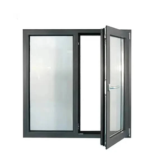 Ventana Abatible de Aluminio con Clasificación de Resistencia a Huracanes, Vidrio Laminado de Seguridad, Insonorizada, de Alta Resistencia, con Rotura Térmica, para Costas - Product Image 1